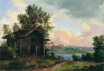 landscape 1861 Ivan Ivanovich trees Oil Paintings
